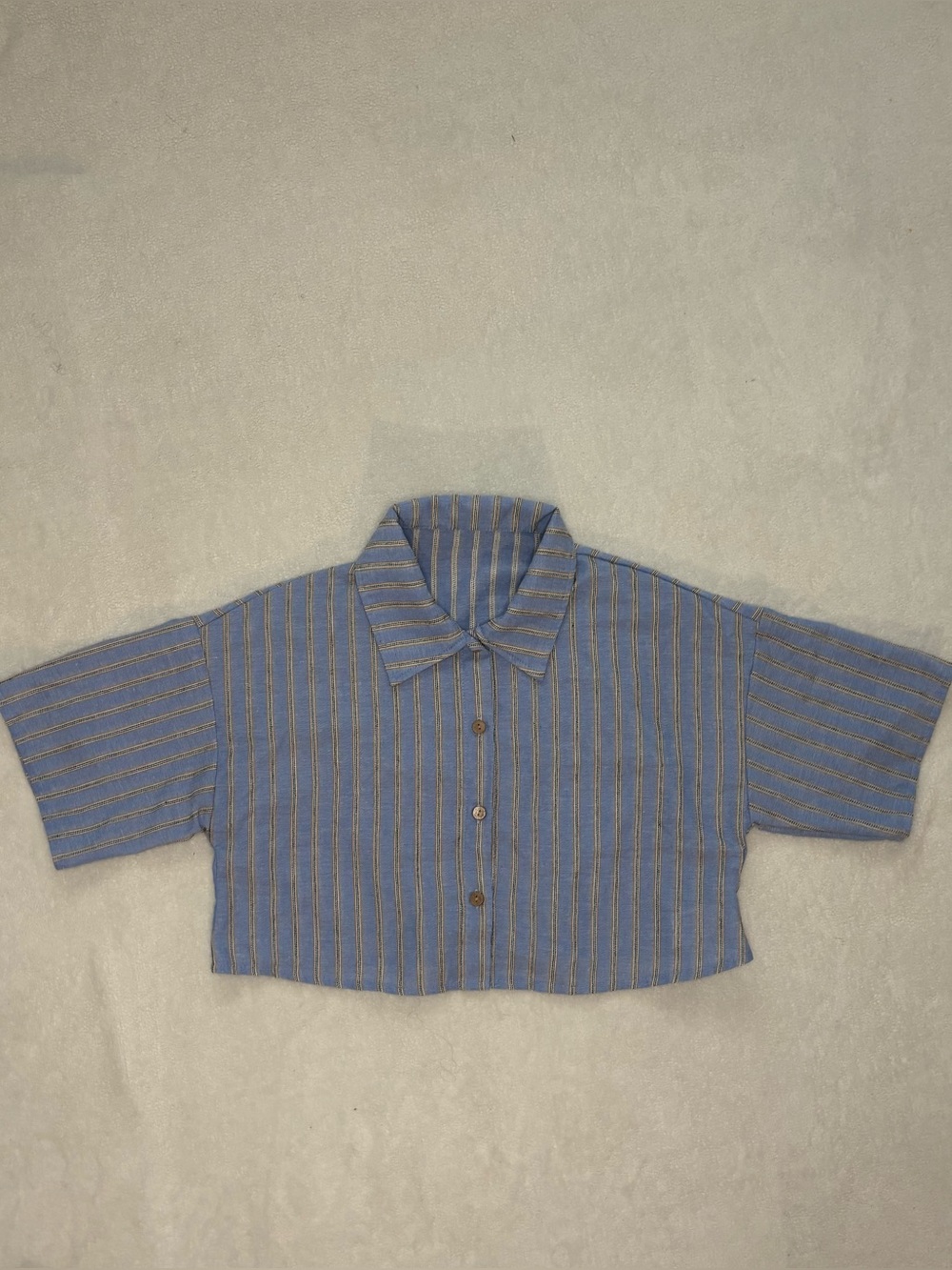 Summer New Casual Vacation Striped Shirt And Pants Set